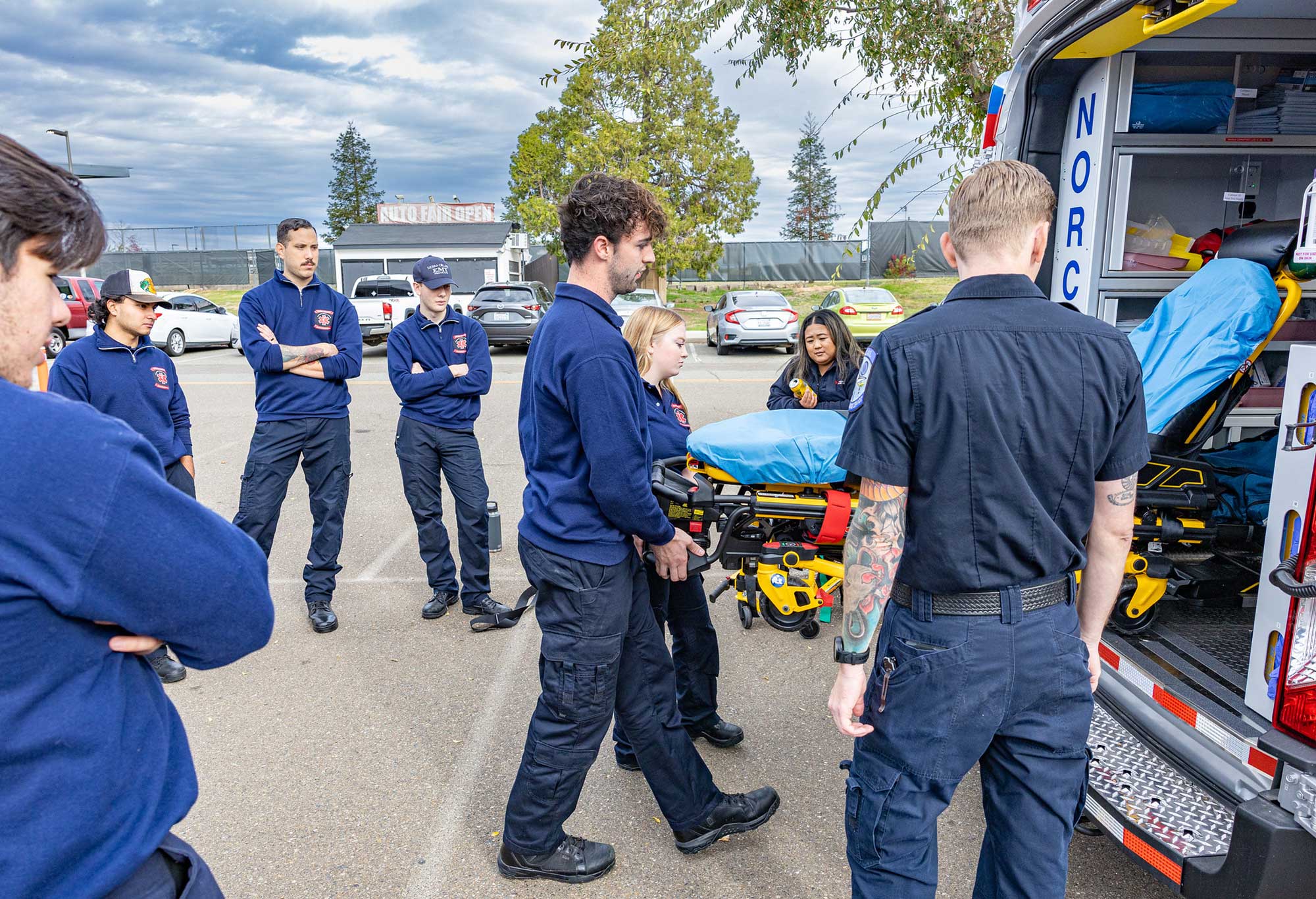 Hands-on EMT training