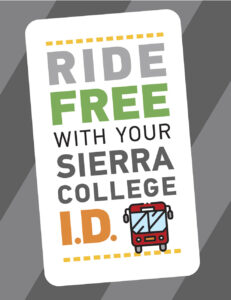 Ride bus service free with Sierra College ID