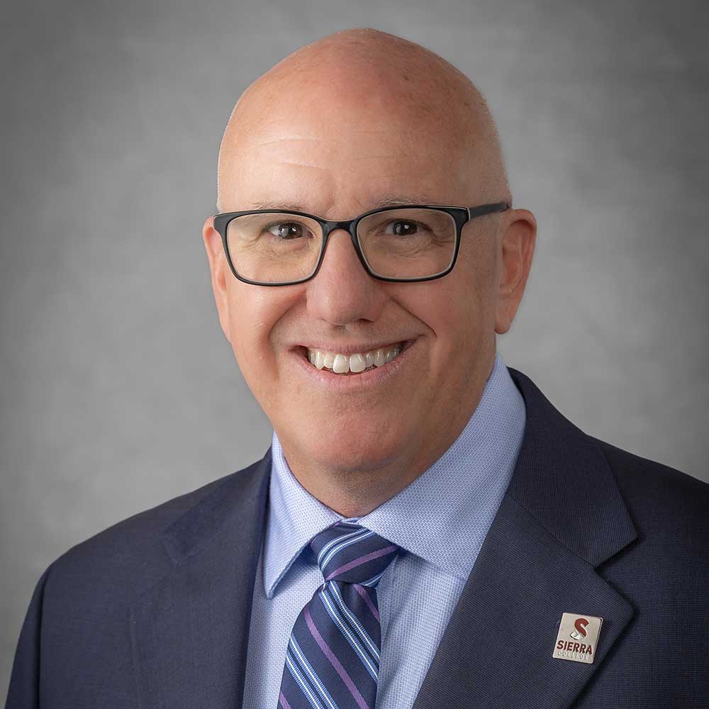 Headshot of Willy Duncan, Sierra College President and Superintendent